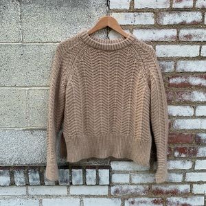 H&M Beige Knit Sweater (X-small)